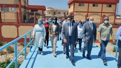 محافظ البحيرة يتفقد محطة مياه المجد بالرحمانية بتكلفة ٣٠ مليون جنيه