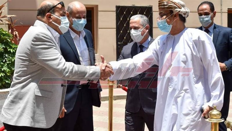 استقبال سفير عمان