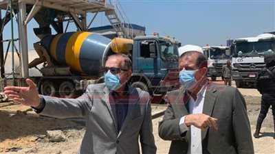 نور الدين: يتفقد أعمال التطوير بغرب عاصمة كفر الشيخ
