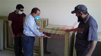 استمرار الأعمال بمركز التطوير التكنولوجي لافتتاحه بمطوبس