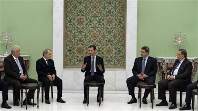  الرئيس السوري يستقبل وفد المكتب الدائم لاتحاد المحامين العرب 