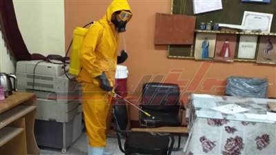 وتطهير وتعقيم 114 مدرسة استعدادا لماراثون الثانوية العامة بالقليوبية 