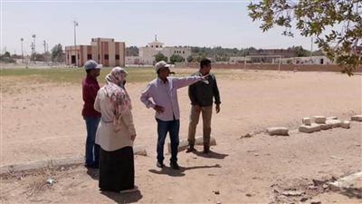 رئيس الوحدة المحلية لمركز باريس في جوله تفقدية لمتابعة سير العمل بالمركز