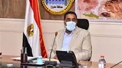 محافظ مطروح يبحث تنفيذ مسار القطار الكهربائي السريع