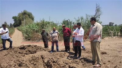 إحلال وتجديد خطوط مياه الشرب بقرى كفر الشيخ