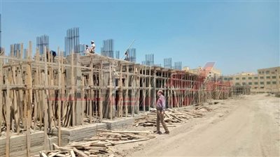 استمرار العمل في التجمعات السكنية بكفر الشيخ