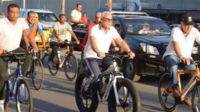 محافظ بورسعيد يتقدم ماراثونا رياضيا احتفالا بذكرى 30 يونيو