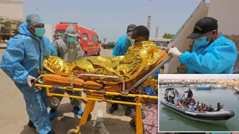 غرقى في رحلة هجرة