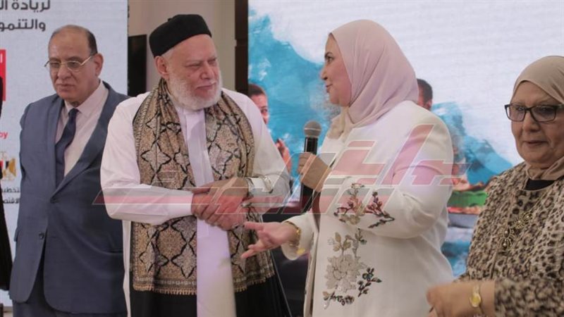 وزيرة التضامن خلال