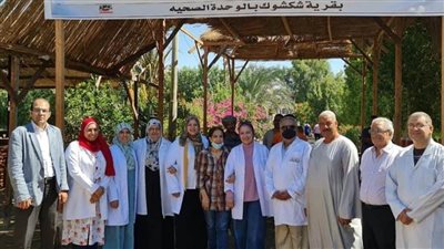 آهات ودموع في القافلة الطبية المجانية بالفيوم