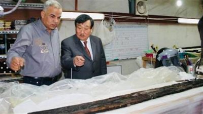 ترميم مركب خوفو الثانية ودعم نقل 72 قطعة إلى المتحف المصري الكبير