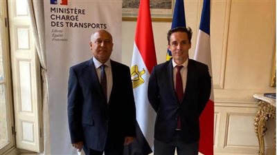“الوزير” يلتقي نظيره الفرنسي لتعزيز التعاون بين الجانبين في مجالات  النقل المختلفة