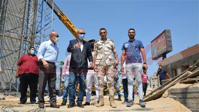 محافظ القليوبية يتابع تنفيذ المشروعات القومية