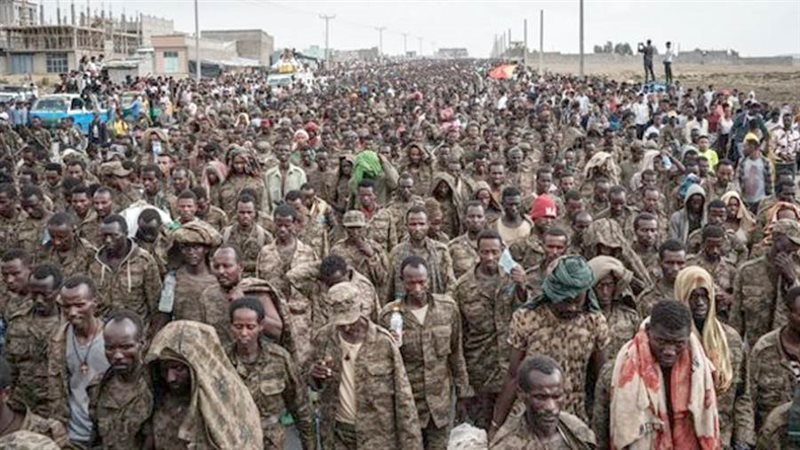 أسرى الجيش الأثيوبي