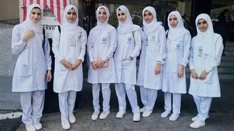 طالبات تمريض صورة