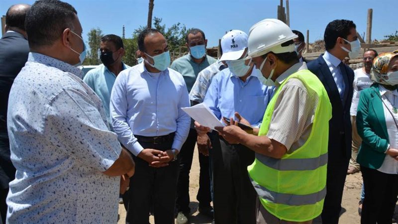 محافظ المنيا يتفقد