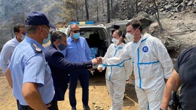 الخارجية تناقش التفاصيل المتعلقة بنقل جثامين 4 مواطنين مصريين لقوا حتفهم في حرائق قبرص