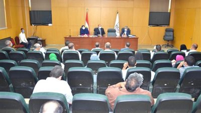 محافظ بني سويف يتابع حل  الشكاوى الواردة على منظومة الشكاوى الحكومية 