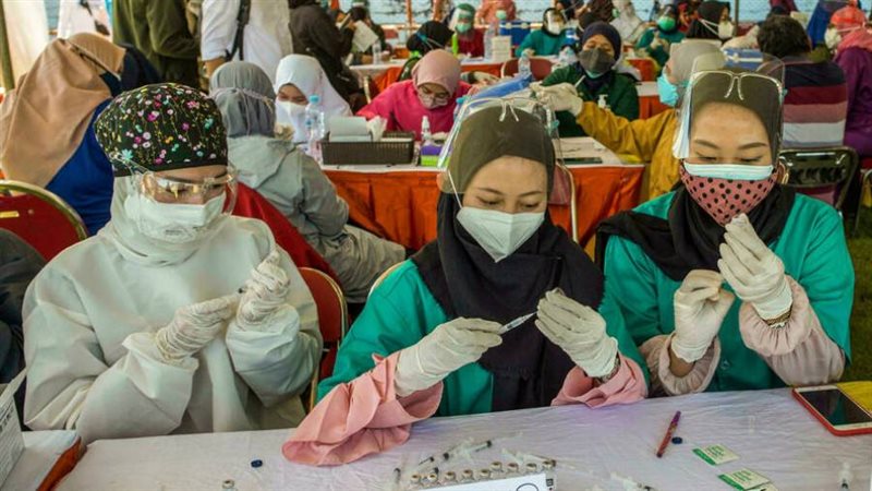 تجهيز لقاح ضد كوفيد-19