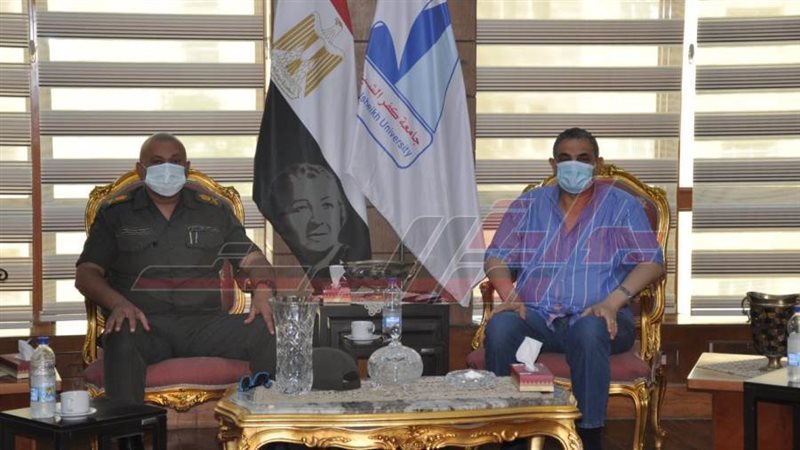 لقاء رئيس جامعة كفرالشيخ