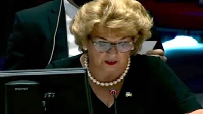 مندوبة أيرلندا: يجب الوصول لاتفاق عادل للدول الثلاث ينطلق من اتفاق المبادئ