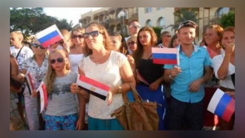 السياح الروس في مصر