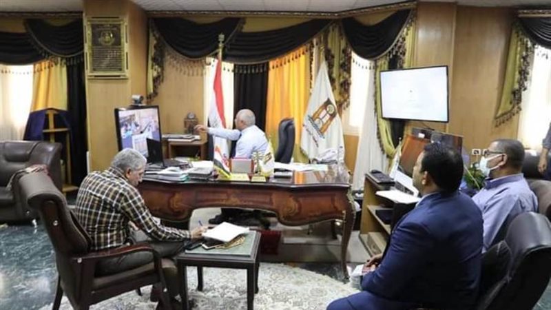 محافظ الوادى يتابع