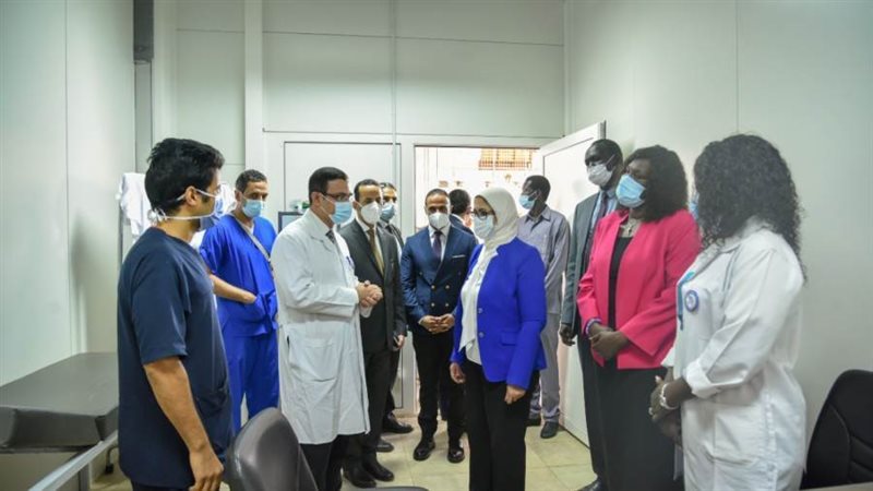 تفقد وزيرة الصحة