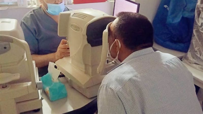 قافلة العيون بقرية