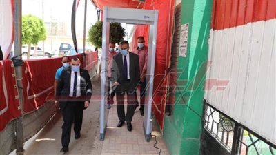 محافظ المنوفية يتفقد لجان امتحانات الثانوية العامة