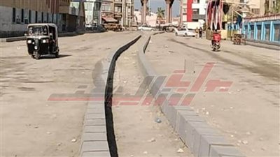 تطوير شوارع وأحياء عاصمة كفر الشيخ 