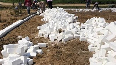 إزالة 5 حالات تعدٍ على الأراضي الزراعية بالبحيرة