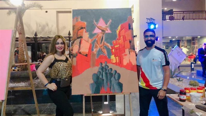 أماني عبدالله مع