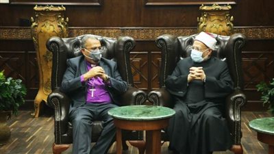 مفتي الجمهورية يستقبل رئيس الطائفة الإنجيلية للتهنئة بعيد الأضحى