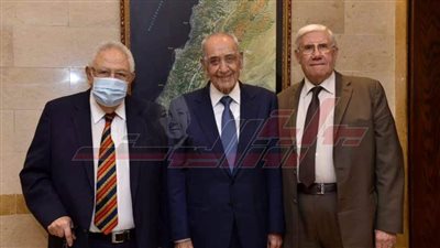 رئيس مجلس النواب اللبناني يستقبل رئيس اتحاد المحامين العرب ويبحثان عدة ملفات مهمة
