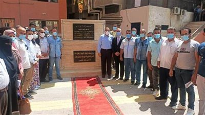 محافظ الشرقية يزيح الستار عن أول نصب تذكاري لشهداء الجيش الأبيض 