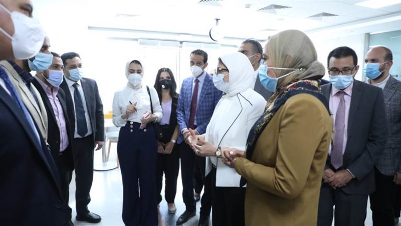 وزيرة الصحة تتفقد