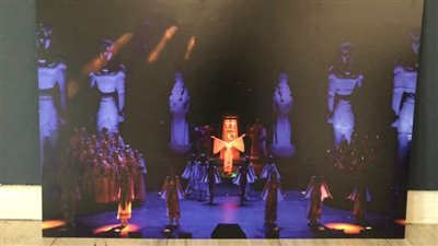 34 فنانًا مصريًا يصلون العاصمة الإيطالية روما للاحتفال بميلاد أوبرا عايدة