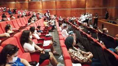 تكريم طلاب كليات الفنون المشاركين فى موكب المومياوات بالحضارة