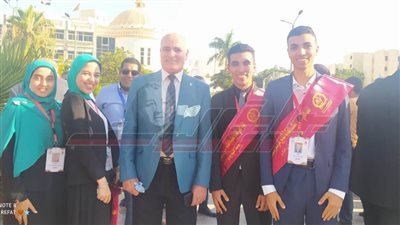 طلاب بنها تشارك فى المسابقة القمية للطالب المثالى بجامعة الفيوم
