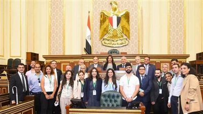 نواب التنسيقية يستقبلون الوفد  الشبابي المصري واليوناني والقبرصي بمجلس النواب 