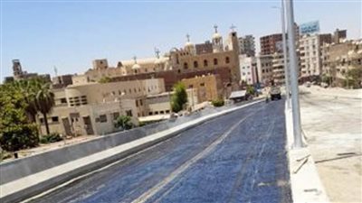 محافظ سوهاج : بدء التشغيل التجريبي لكوبرى ميدان الثقافة 