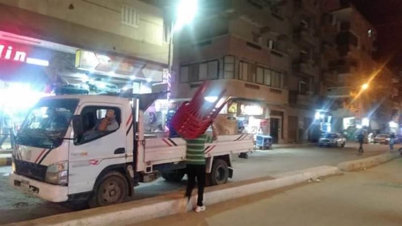 رفع الإشغالات والتعديات