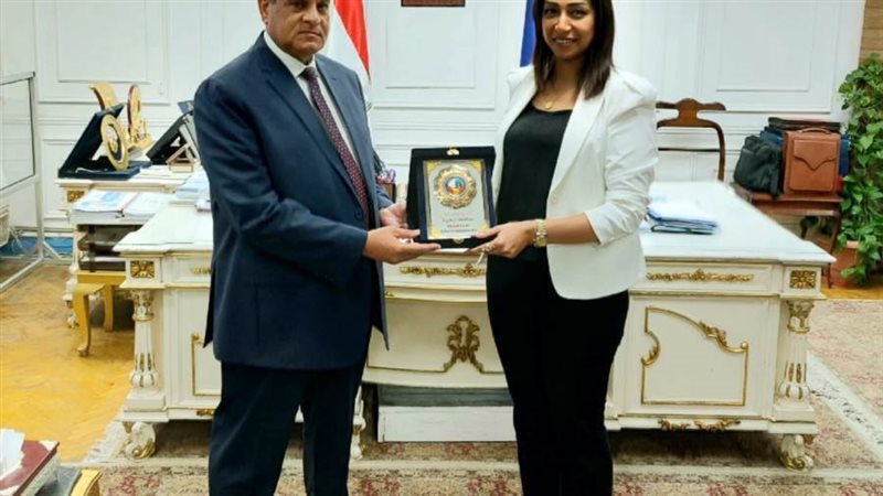 تكريم هدير أشرف متدربة