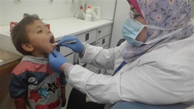 علاج 1350 مواطنًا في قافلة طبية بنزلة سعيد في سمسطا