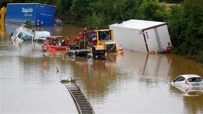 ارتفاع حصيلة ضحايا فيضانات ألمانيا وبلجيكا إلى 160 قتيلا