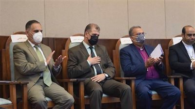 سكرتير عام المنيا يفتتح الكنيسة الإنجيلية بعكاكا بعد إعادة بنائها