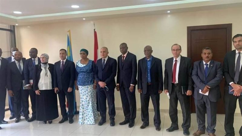 خلال الزيارة