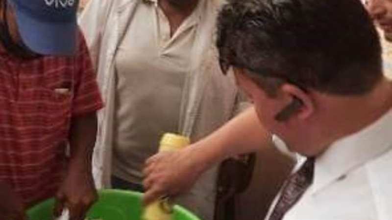 إعدام أغذية غير صالحة