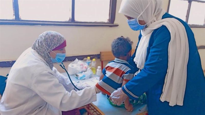 إجراء تحاليل للمرضي